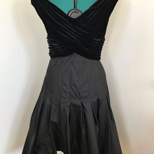 Black velvet Tadashi Holiday dress!
